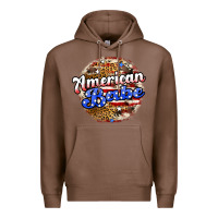Chestnut american babe Premium Hoodie - JahusDesignShop