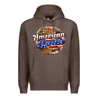 Coffee american babe Premium Hoodie - JahusDesignShop
