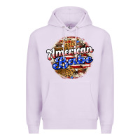 Lilac american babe Premium Hoodie - JahusDesignShop