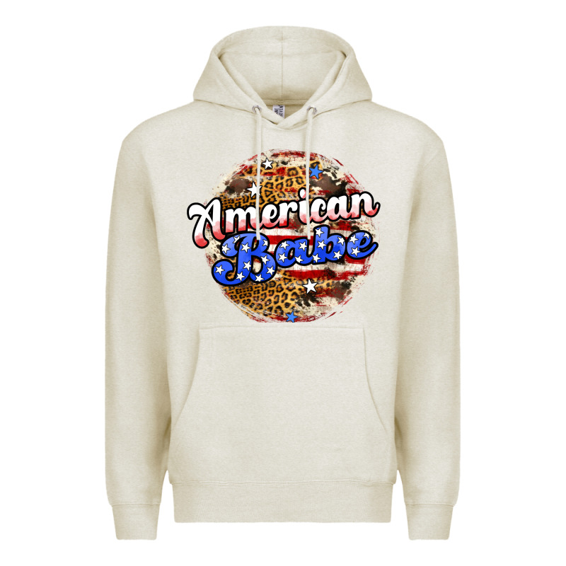 American Babe Premium Hoodie by JahusDesignShop | Teevron