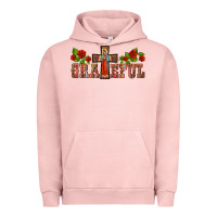 Pigment Salmon grateful guadalupe cross Urban Hoodie - BarkalooDesign