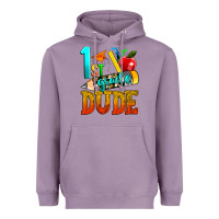 Lavender 1st grade dude Heavyweight Hoodie - texasbilliewilder
