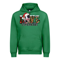 Emerald love Christmas cow Urban Hoodie - Jasminsmagicworld