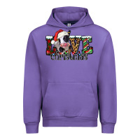 Tulip love Christmas cow Urban Hoodie - Jasminsmagicworld