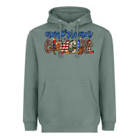 Sage american cowgirl Heavyweight Hoodie - Zillion Design Studio