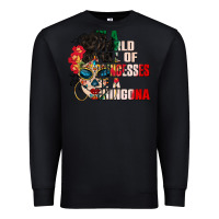 Black in a world full of princesses be a chingona Premium Sweatshirt - CTS Tumbler Store