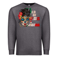 Charcoal Heather in a world full of princesses be a chingona Premium Sweatshirt - CTS Tumbler Store