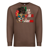 Chestnut in a world full of princesses be a chingona Premium Sweatshirt - CTS Tumbler Store