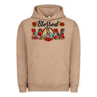 Pigment Burro blessed mom lady of guadalupe Urban Hoodie - BarkalooDesign