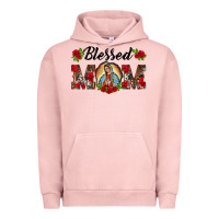 Pigment Salmon blessed mom lady of guadalupe Urban Hoodie - BarkalooDesign