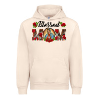 Sandshell blessed mom lady of guadalupe Urban Hoodie - BarkalooDesign