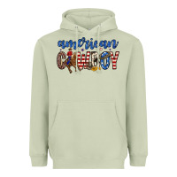 Matcha American cowboy Heavyweight Hoodie - Zillion Design Studio