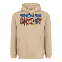 Mushroom American cowboy Heavyweight Hoodie - Zillion Design Studio