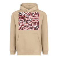 Mushroom pinky leopard and cowhide valentine's day Heavyweight Hoodie - RanaPortraitStore
