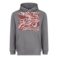 Storm pinky leopard and cowhide valentine's day Heavyweight Hoodie - RanaPortraitStore