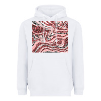 White pinky leopard and cowhide valentine's day Heavyweight Hoodie - RanaPortraitStore