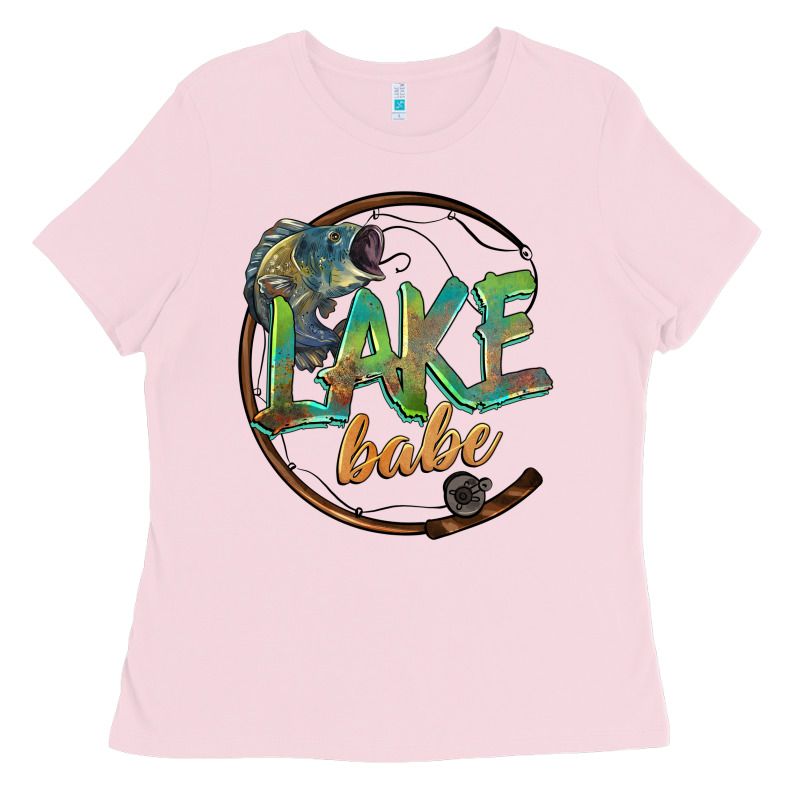 Lake Babe Ladies Tee by BarkalooDesign | Teevron