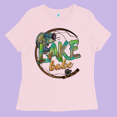 Lake Babe Ladies Tee Designed By Barkaloodesign