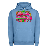 Pigment Pebble Blue valentines day tacos truck Urban Hoodie - NancyCooperArtShop