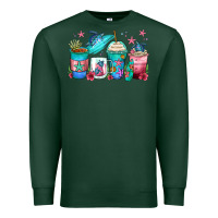 Sports Green turtle coffee cups Premium Sweatshirt - Zillion Design Studio