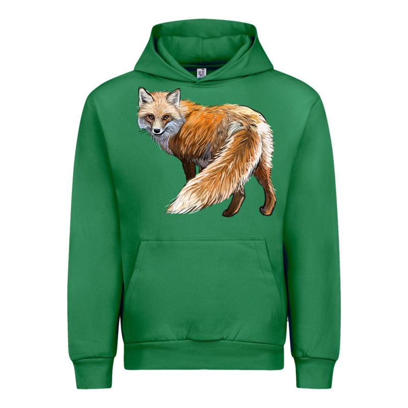 Red Fox Urban Hoodie by LillyAllenDesigns | Teevron