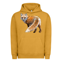 Pigment Peanut Butter Red Fox Urban Hoodie - LillyAllenDesigns