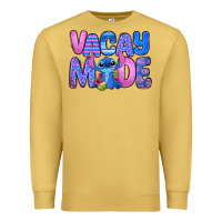 Antique Gold vacay mode stitch Premium Sweatshirt - Zillion Design Studio