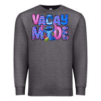 Charcoal Heather vacay mode stitch Premium Sweatshirt - Zillion Design Studio