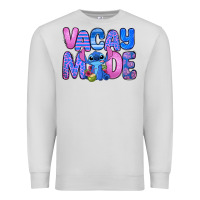 Dove Grey vacay mode stitch Premium Sweatshirt - Zillion Design Studio