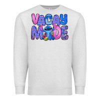 Oatmeal Heather vacay mode stitch Premium Sweatshirt - Zillion Design Studio