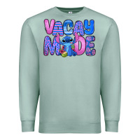 Seafoam vacay mode stitch Premium Sweatshirt - Zillion Design Studio