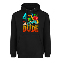 Black 4th grade dude Heavyweight Hoodie - texasbilliewilder