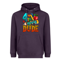 Plum 4th grade dude Heavyweight Hoodie - texasbilliewilder