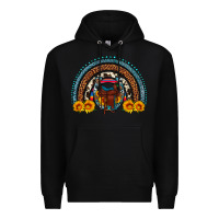 Black saddle sunflower horseshoe rainbow Premium Hoodie - Artiststas