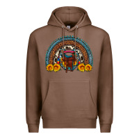Chestnut saddle sunflower horseshoe rainbow Premium Hoodie - Artiststas