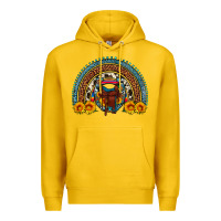 Lemon saddle sunflower horseshoe rainbow Premium Hoodie - Artiststas