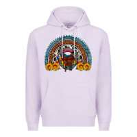 Lilac saddle sunflower horseshoe rainbow Premium Hoodie - Artiststas