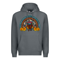 Rock saddle sunflower horseshoe rainbow Premium Hoodie - Artiststas