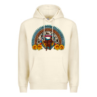 Sandshell saddle sunflower horseshoe rainbow Premium Hoodie - Artiststas