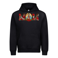 Black mom lady of guadalupe Urban Hoodie - BarkalooDesign