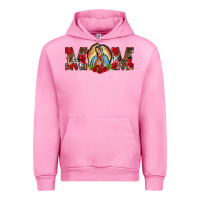Fuchsia Pink mom lady of guadalupe Urban Hoodie - BarkalooDesign