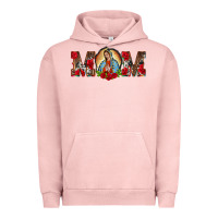 Pigment Salmon mom lady of guadalupe Urban Hoodie - BarkalooDesign