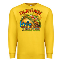 Lemon im just here for the tacos Premium Sweatshirt - CTS Tumbler Store