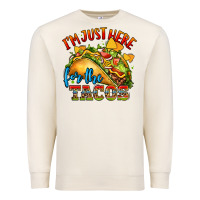 Sandshell im just here for the tacos Premium Sweatshirt - CTS Tumbler Store