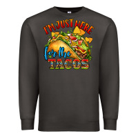 Smoke im just here for the tacos Premium Sweatshirt - CTS Tumbler Store