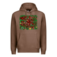 Chestnut christmas background Premium Hoodie - RanaPortraitStore