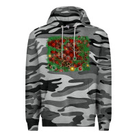 Slate Camo christmas background Premium Hoodie - RanaPortraitStore