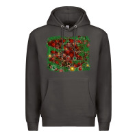 Smoke christmas background Premium Hoodie - RanaPortraitStore