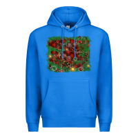 True Royal christmas background Premium Hoodie - RanaPortraitStore