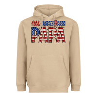 Mushroom all American papa Heavyweight Hoodie - Zillion Design Studio